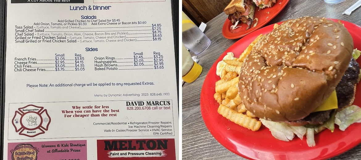 Shake Shop Menu